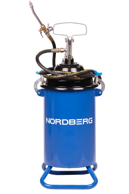 Нагнетатель смазки (солидолонагнетатель) Nordberg N5012, ручной, 12 литров