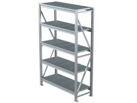 Стеллаж Wellmet СГР 5/850кг, 5 полок, 2000х1500х500мм, настил оц.