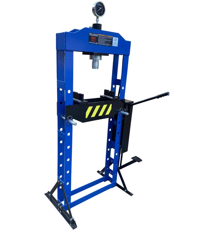Пресс гидравлический 20 тонн Техносоюз TS0500BF-20, ручной/ножной, напольный, гаражный