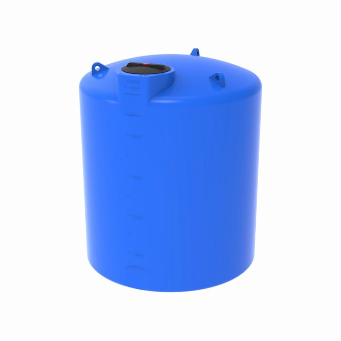 Емкость цилиндрическая вертикальная TOR 5000 л, синяя