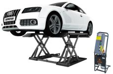 Подъемник автомобильный ножничный 3 тонны Everlift EE-MR30 (RAL7016), электрогидравлический, 380В