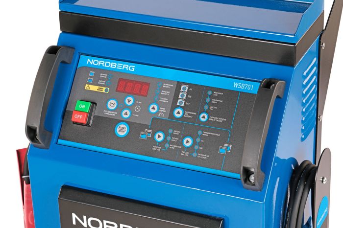 Пуско-зарядное устройство интеллектуальное Nordberg WSB701, 12/24 В, 750A