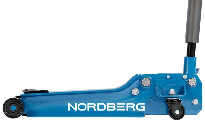 Домкрат подкатной гидравлический 3,5 тонн Nordberg N3204, автомобильный, низкопрофильный