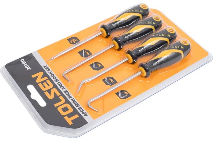 Набор для демонтажа сальников и колец TOLSEN 20190, 4пр.