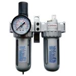 Фильтр-влагоотделитель с редуктором и лубрикатором 1/4" Сорокин