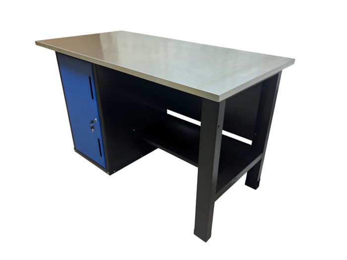 Верстак слесарный Great Wolf GWT-V1400TL, тумба с дверью