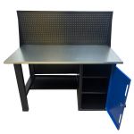 Верстак слесарный Great Wolf GWT-V1400T1, тумба с дверью, экран Верстак слесарный Great Wolf GWT-V1400T1, тумба с дверью, экран