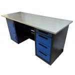 Верстак слесарный Great Wolf GWT-V1800B, 2 тумбы, 4 ящика, тумба с дверью Верстак слесарный Great Wolf GWT-V1800B, 2 тумбы, 4 ящика, тумба с дверью