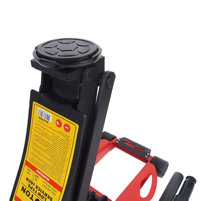 Домкрат гидравлический подкатной 2.5т JTC JTC-SJ2569, 75-500мм, низкопрофильный