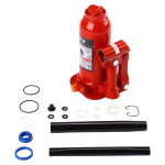 Домкрат бутылочный гидравлический 2т GTE GTE-TH80202, 170-370мм, 2-х плунжерный