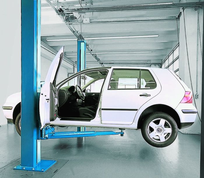 Подъемник двухстоечный автомобильный 3 тонны Nussbaum SMART LIFT 2.30 SL DT, электромеханический, 380В