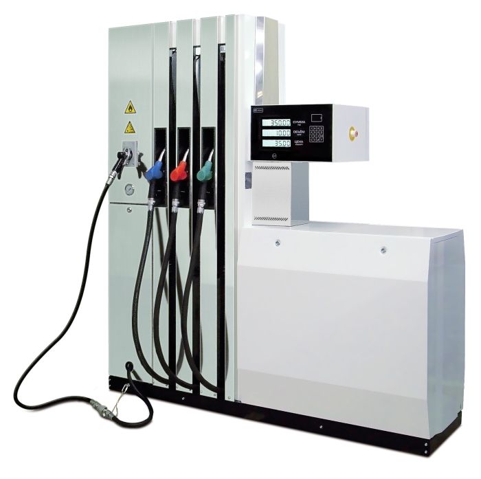 Топливораздаточная колонка Топаз-240Г, 4 вида топлива, напорная, 50 л/мин