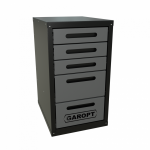 Тумба инструментальная для верстака Garopt GTY5.GREY серая, 5 ящиков Тумба инструментальная для верстака Garopt GTY5.GREY серая, 5 ящиков