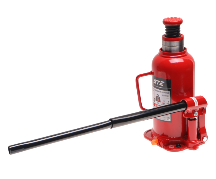 Домкрат бутылочный гидравлический 16т GTE GTE-TH91604, 227-457мм