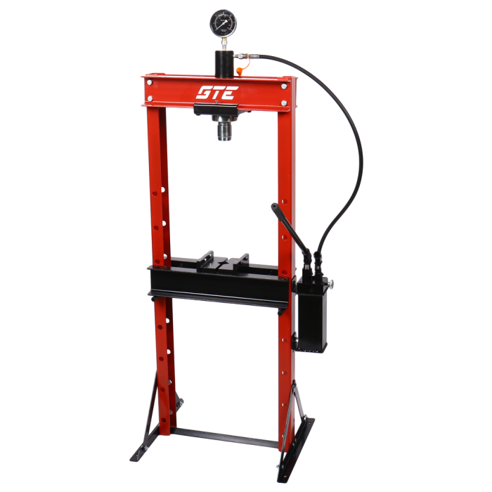 Пресс гидравлический 20т GTE GTE-HPR13020D, ручной, напольный