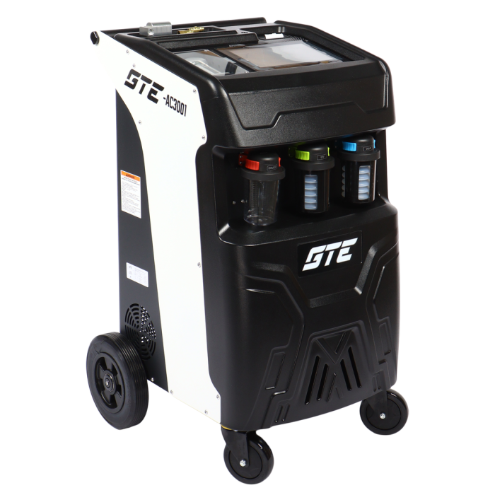 Станция для заправки автокондиционеров GTE GTE-AC3001, автомат, с функцией промывки, 120л/мин, 220В