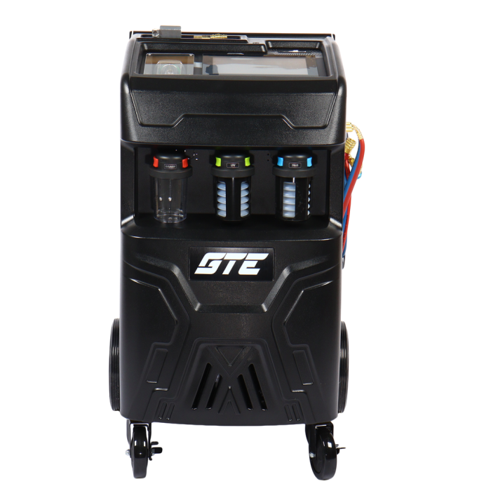Станция для заправки автокондиционеров GTE GTE-AC3001, автомат, с функцией промывки, 120л/мин, 220В
