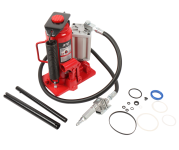 Домкрат бутылочный пневмогидравлический 12т GTE GTE-TQ12002, 260-510мм