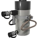 Цилиндр гидравлический 50 тонн Сорокин 26.144, двойного действия, 153мм