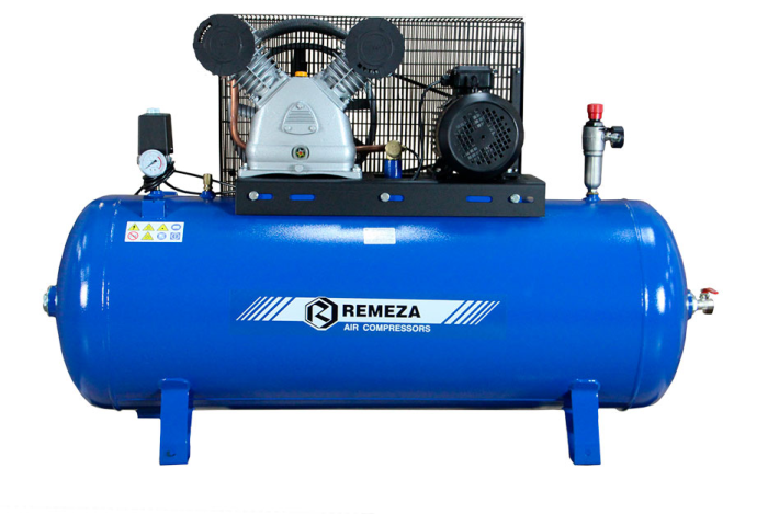 Поршневой компрессор Remeza СБ4/Ф-270.LB50, ременной привод, масляный, 690 л/мин, 380В