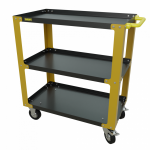 Тележка инструментальная Garopt No boxes Gt3.yell, открытая, 3 полки