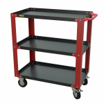 Тележка инструментальная Garopt No boxes Gt3.red, открытая, 3 полки