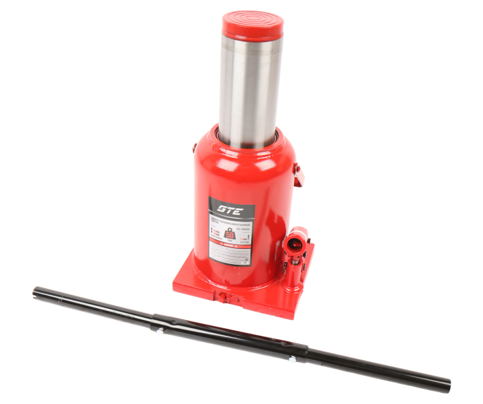 Домкрат бутылочный гидравлический 50т GTE GTE-TH95004, 280-450мм