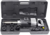 Пневмогайковерт ударный с набором головок EQFS ES9880К, 1", грузовой, 3200 Нм, в кейсе