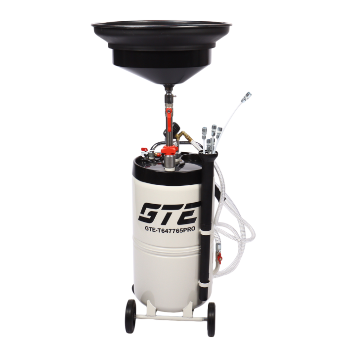Установка для замены масла GTE GTE-T647765PRO, 65л, с поворотным поддоном 15л