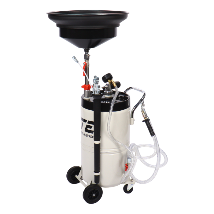 Установка для замены масла GTE GTE-T647765PRO, 65л, с поворотным поддоном 15л