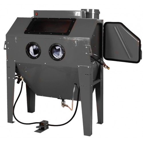 Пескоструйная камера Rock Force RF-SBC420, инжекторная, пневматическая, с электродвигателем