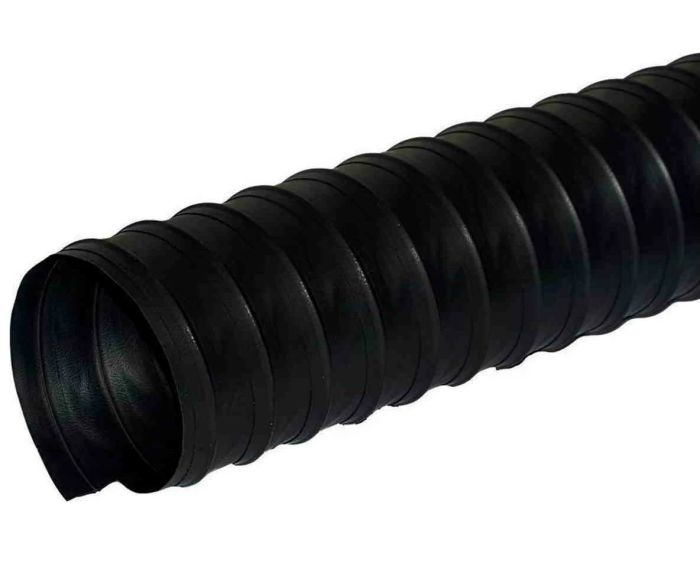 Воздуховод резиновый, химически стойкий EPDM E-600-100/5 TEX УФ-00033155, 5 м, 100 мм