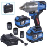 Гайковерт аккумуляторный ударный NORDBERG NE806K-3/4, 3/4", 1500 Нм, в кейсе