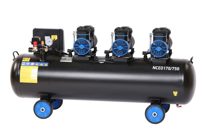 Поршневой компрессор NORDBERG NCEO170/750, прямой привод, безмасляный, 170л, 750 л/мин, 380В
