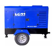 Дизельный компрессор KraftMachine КМ-10/12-ВДШ, прямой привод, 12 бар, 10000л/мин