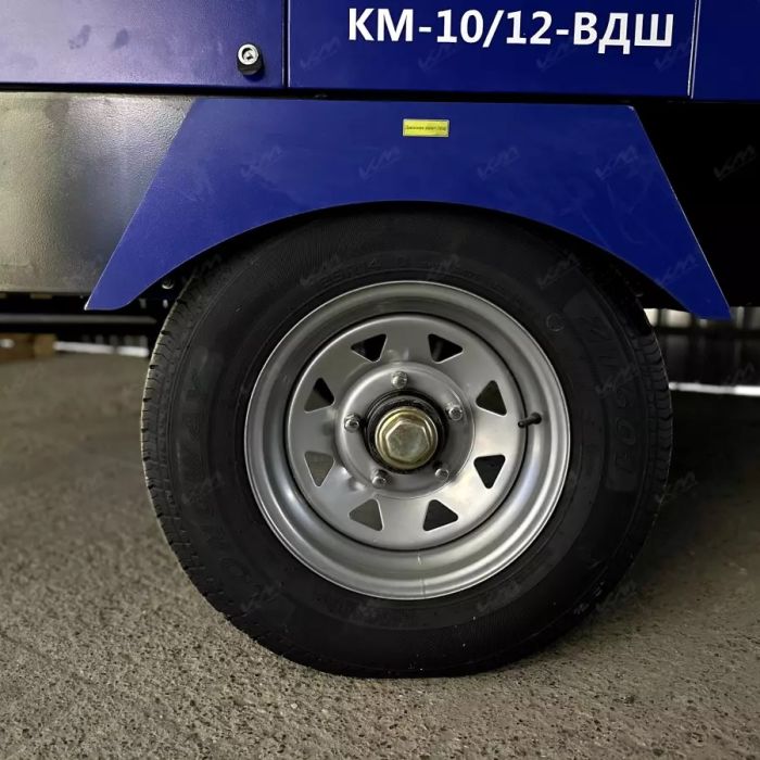 Дизельный компрессор KraftMachine КМ-10/12-ВДШ, прямой привод, 12 бар, 10000л/мин