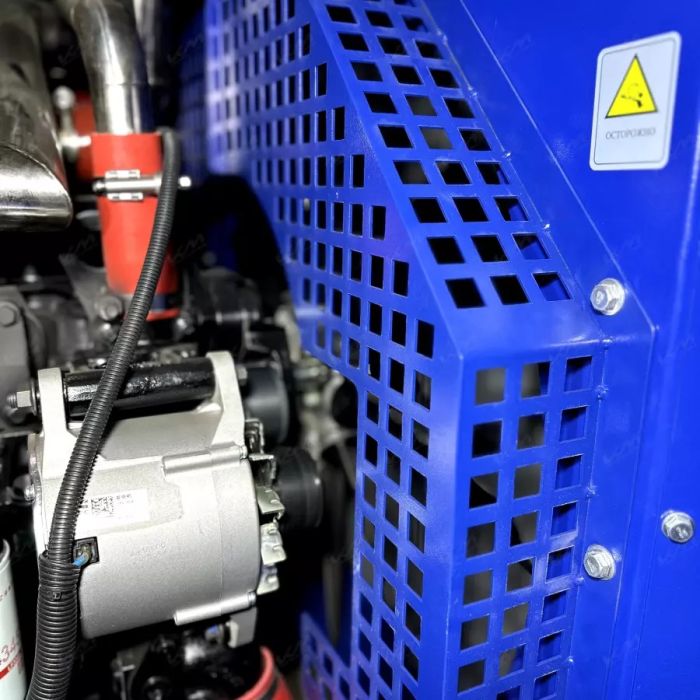 Дизельный компрессор KraftMachine КМ-10/12-ВДШ, прямой привод, 12 бар, 10000л/мин