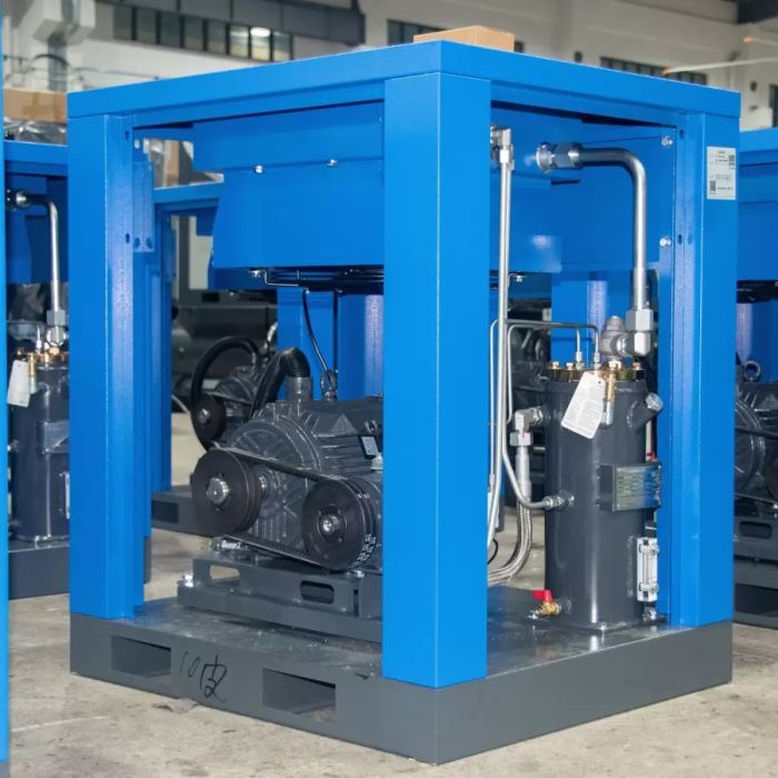 Винтовой компрессор KraftMachine КМ15-10пВ, прямой привод, 8 бар, IP23, 2200л/мин