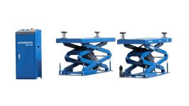 Подъемник автомобильный ножничный 3,5 тонны Nordberg N631-3,5_220(SUV), пневмогидравлический, 220В