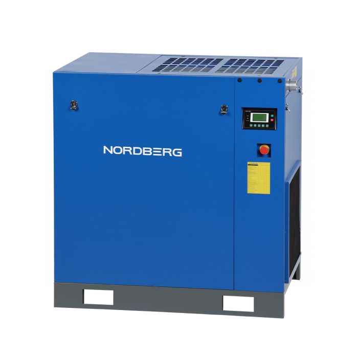 Винтовой компрессор Nordberg NCC30, прямой привод, 10 бар, IP23, 3200л/мин, 22кВт