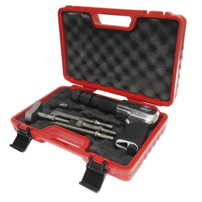 Ударный пневмомолоток с набором зубил JTC JTC-3310K, 2100 уд/мин, 8пр.