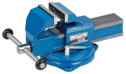 Тиски слесарные поворотные с наковальней NORDBERG NT100, 100мм