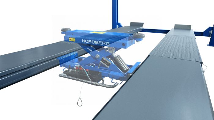 Подъемник четырехстоечный 5 тонн Nordberg 4450J_EB, электрогидравлический, для сход-развала, 380В