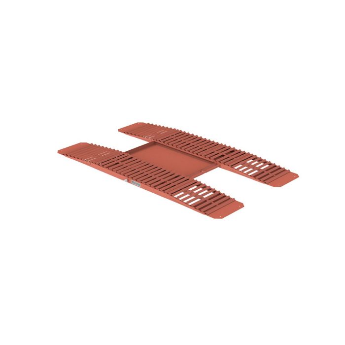 Эстакада металлическая ЭкоПром «Каскад» Комфорт, разборная, 4м, красная