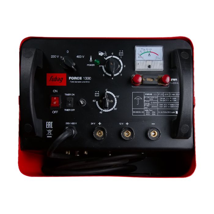 Пуско-зарядное устройство FUBAG FORCE 1300, 12/24В, 1200А