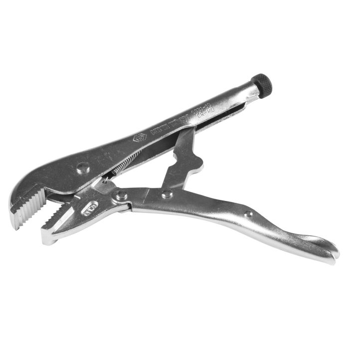 Зажим струбцины с фиксатором King Tony 6031-10N, с прямыми губками, 10", 254мм