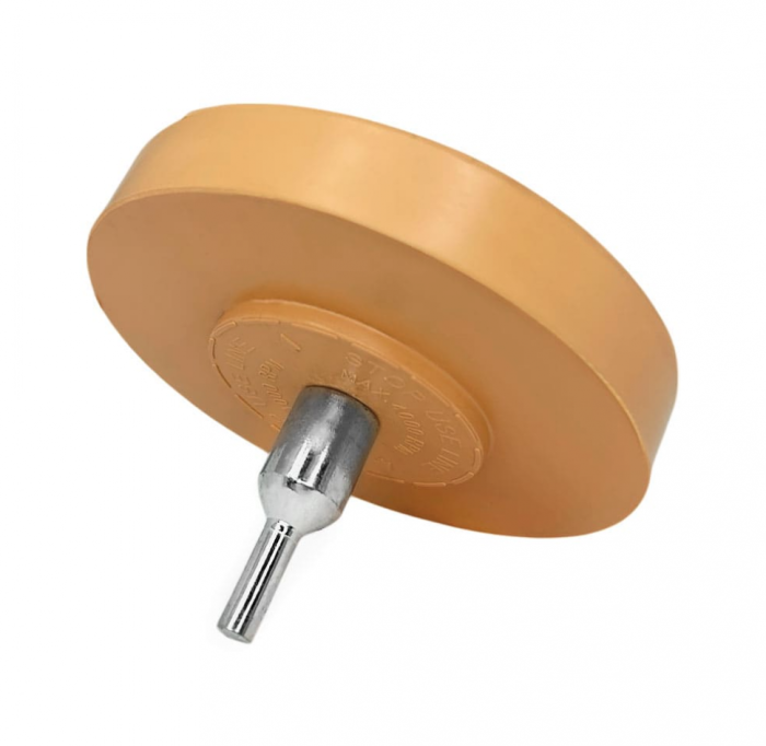 Диск зачистной Horex GTK4003 резиновый зубчатый, левое вращение, 4"