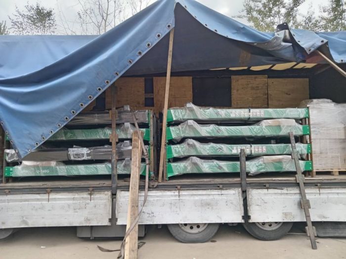 Подъемник двухстоечный автомобильный 4 тонны HOREX UNITE U-T40G, гидравлический, 380В