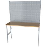 Верстак откидной СОРОКИН Standart 35.616, деревянный, 1500мм, с перфорацией 1м