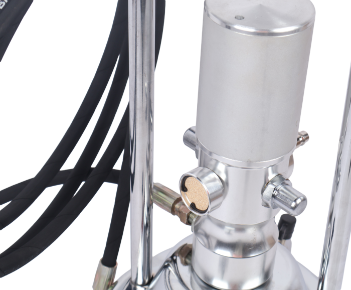 Нагнетатель смазки (солидолонагнетатель) GTE GTE-K50500PRO, пневматический 50:1, 13кг